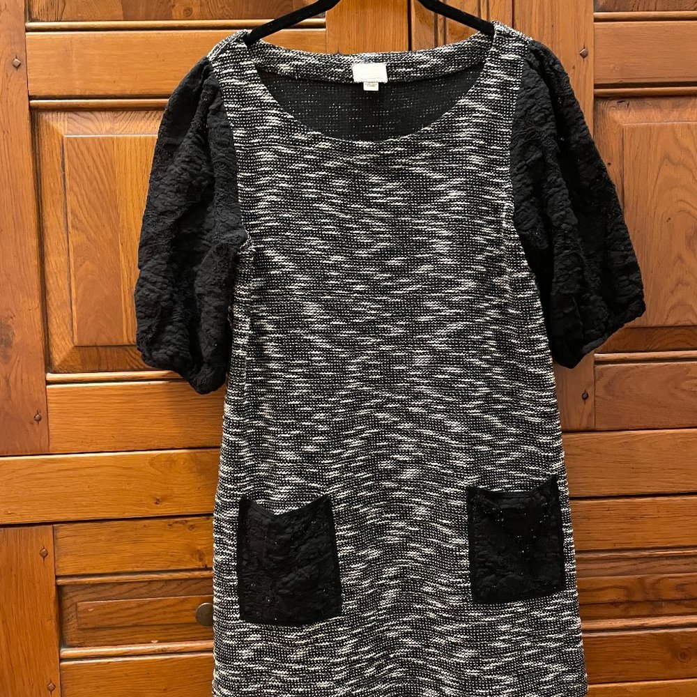 Anthropologie Postmark knit lace tunic dress